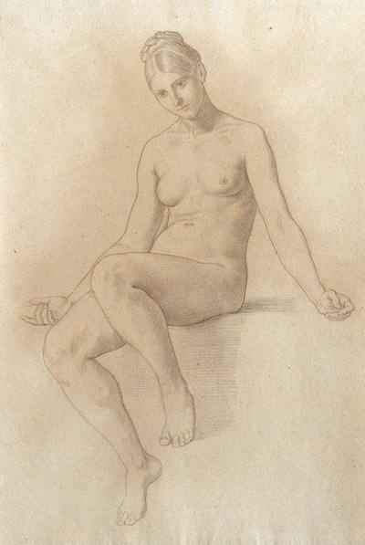 Weiblicher Akt von Julius Schnorr von Carolsfeld